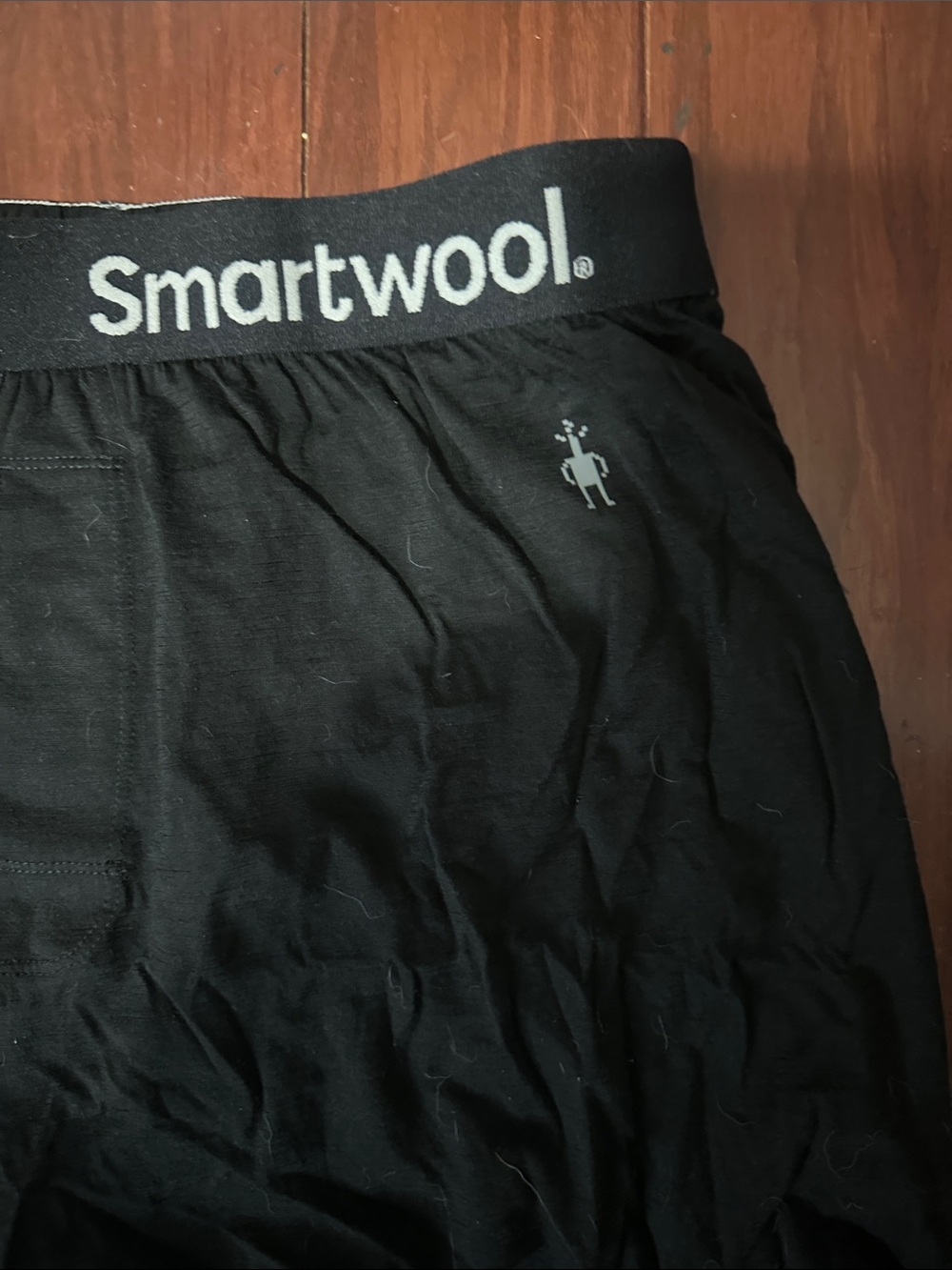 Smartwool Men's Merino Wool Boxers Briefs Medium Black NIB - Picture 7 of 12